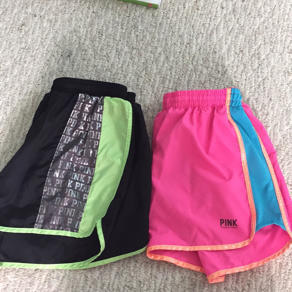 VS Pink athletic shorts